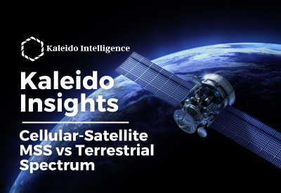 Kaleido Insights: Cellular-Satellite MSS vs Terrestrial Spectrum